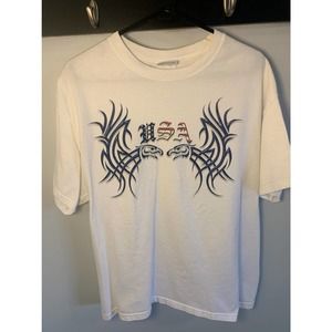 Vintage 90s Hanes Heavyweight graphic tee